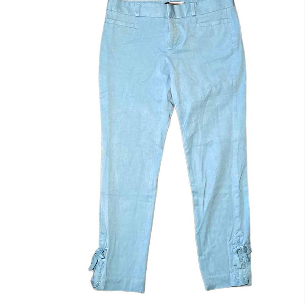 BANANA REPUBLIC baby blue Sloan pants